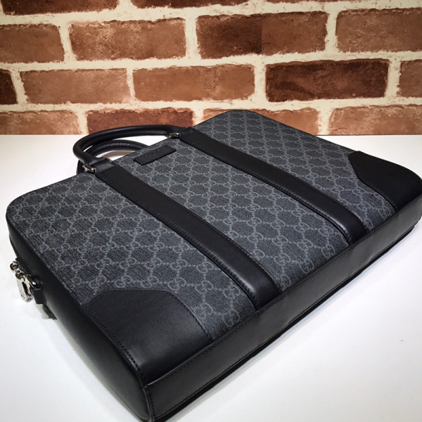 G*u*i gg black briefcase