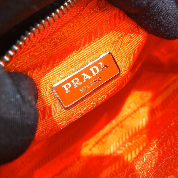 Pra*a nylon hobo bag