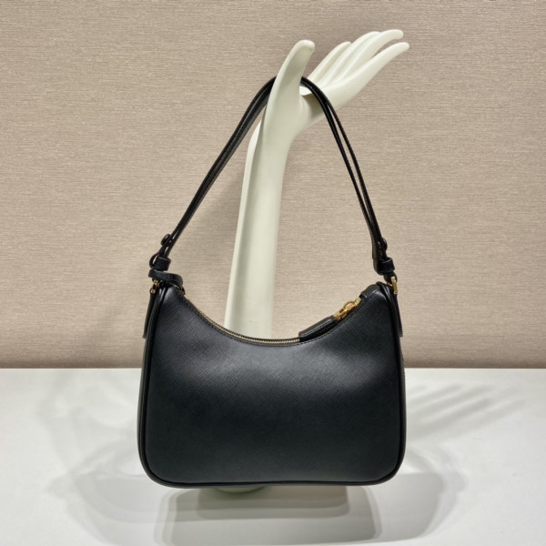 Pra*a re-edition saffiano leather mini bag