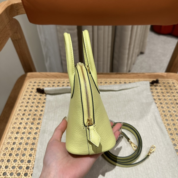 H**mes bolide 21 bag all handmade-21*15*7.5cm