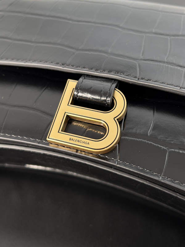 Ba*len*cia*ga hourglass bag-25.5*10*15.5cm