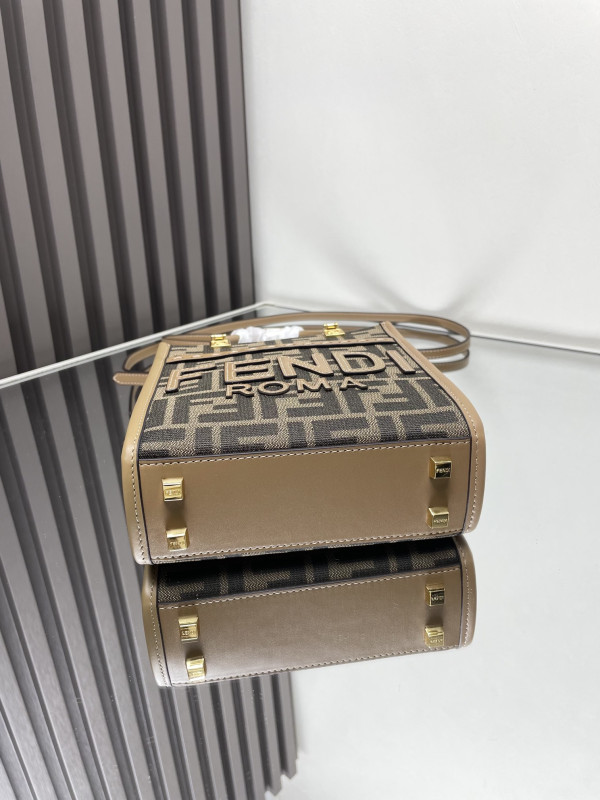 F**di mini sunshine shopper-16.5x6x17.5cm