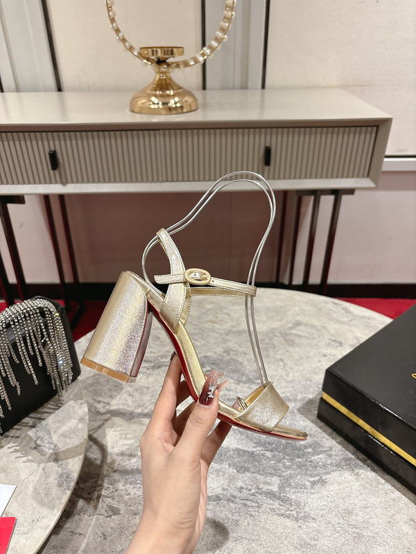 Ch**an louboutin heels sandal - 8.5cm